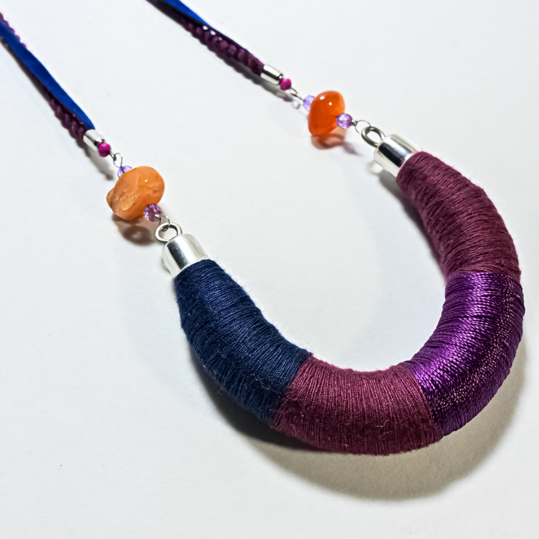 Violet Drift necklace