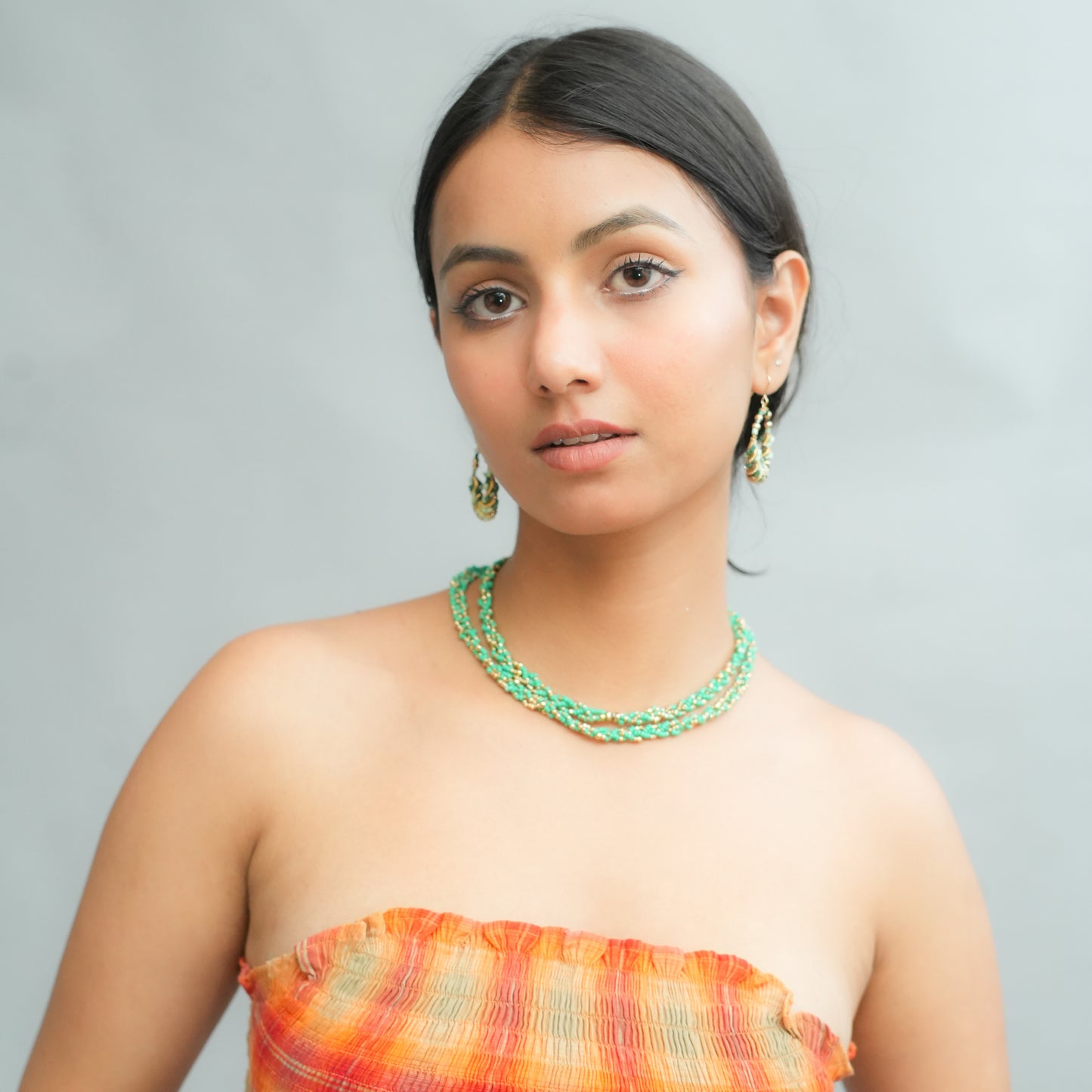 Mint Mirage Twirl Necklace