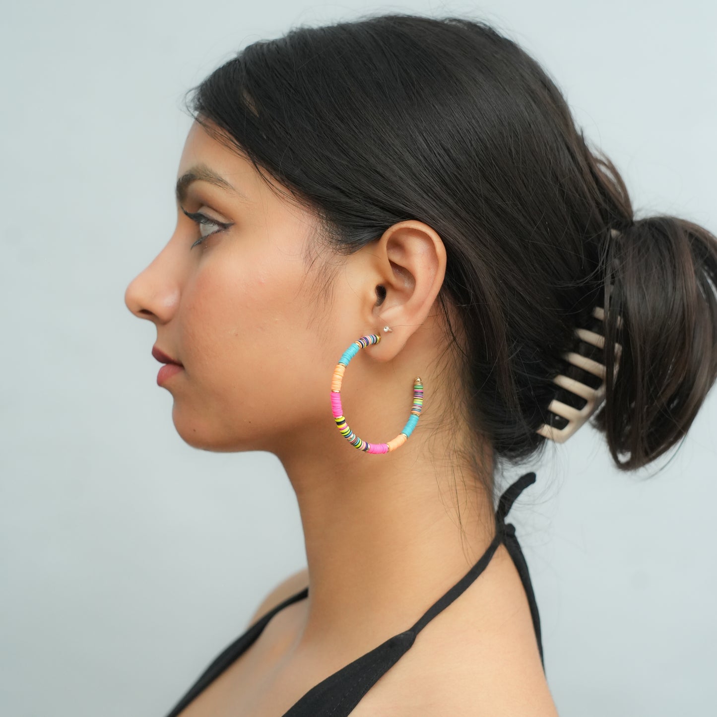 Rainbow beads Earrings