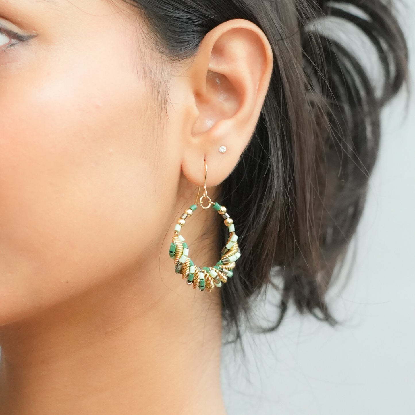 Forest Whispers Twirl Earrings