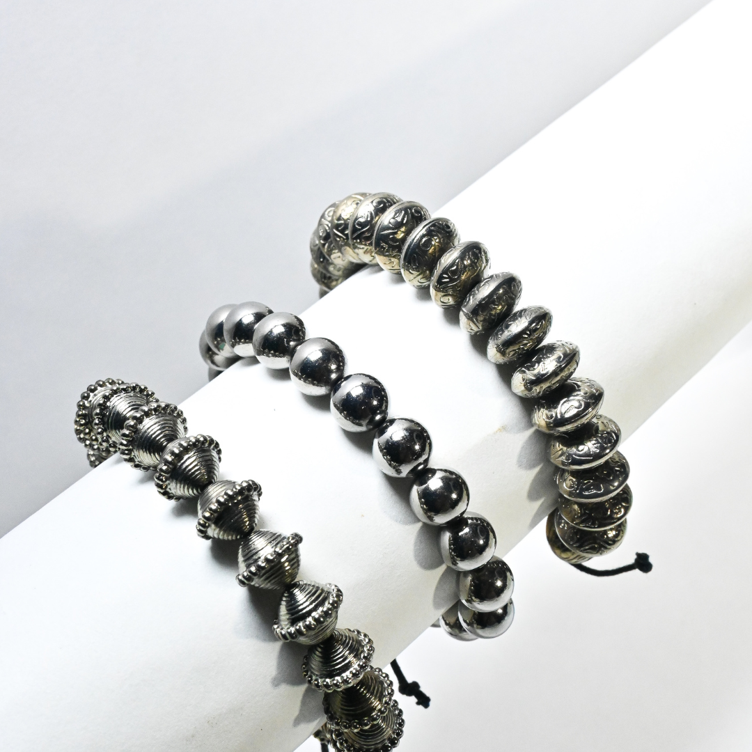 Electric Dust Bracelet Stack