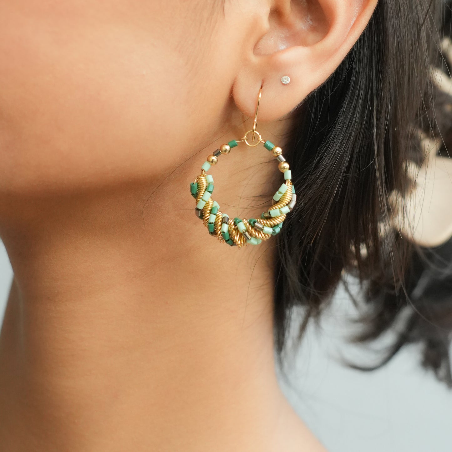 Forest Whispers Twirl Earrings