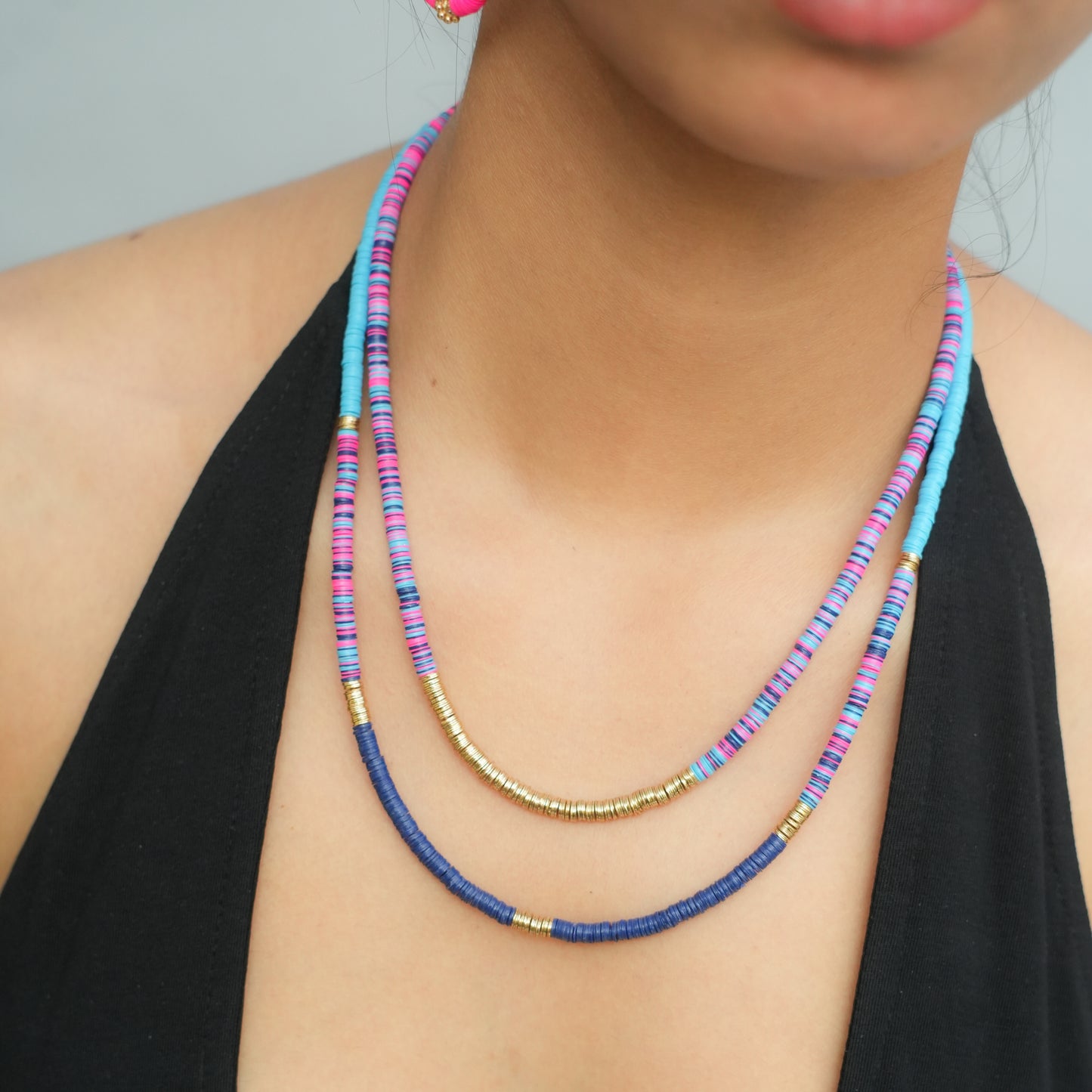 Celestial Coast Beaded Necklace