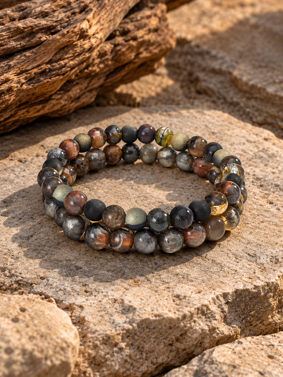 2 Layer Green Bracelet