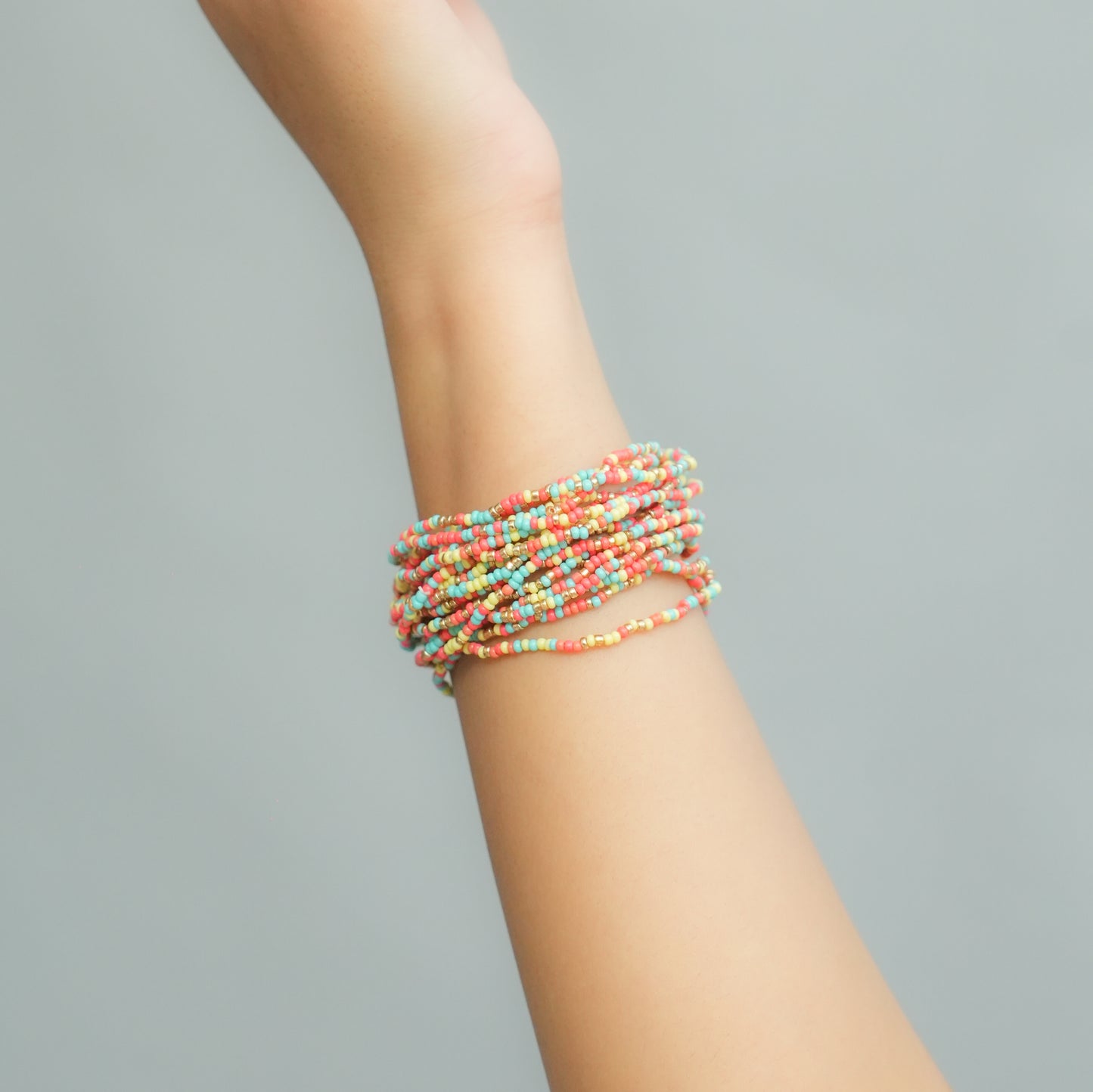 Spring Sprinkles Beaded Bracelet