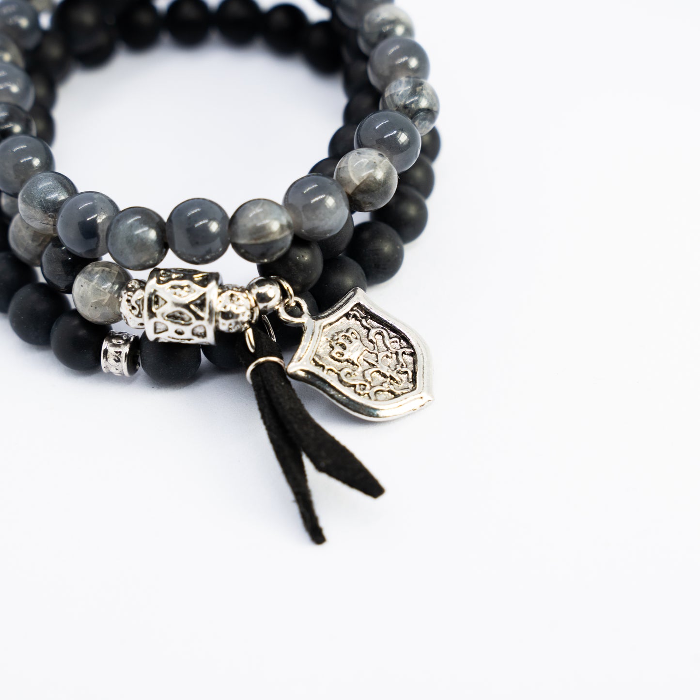 Silver Eclipse Bracelet Stack