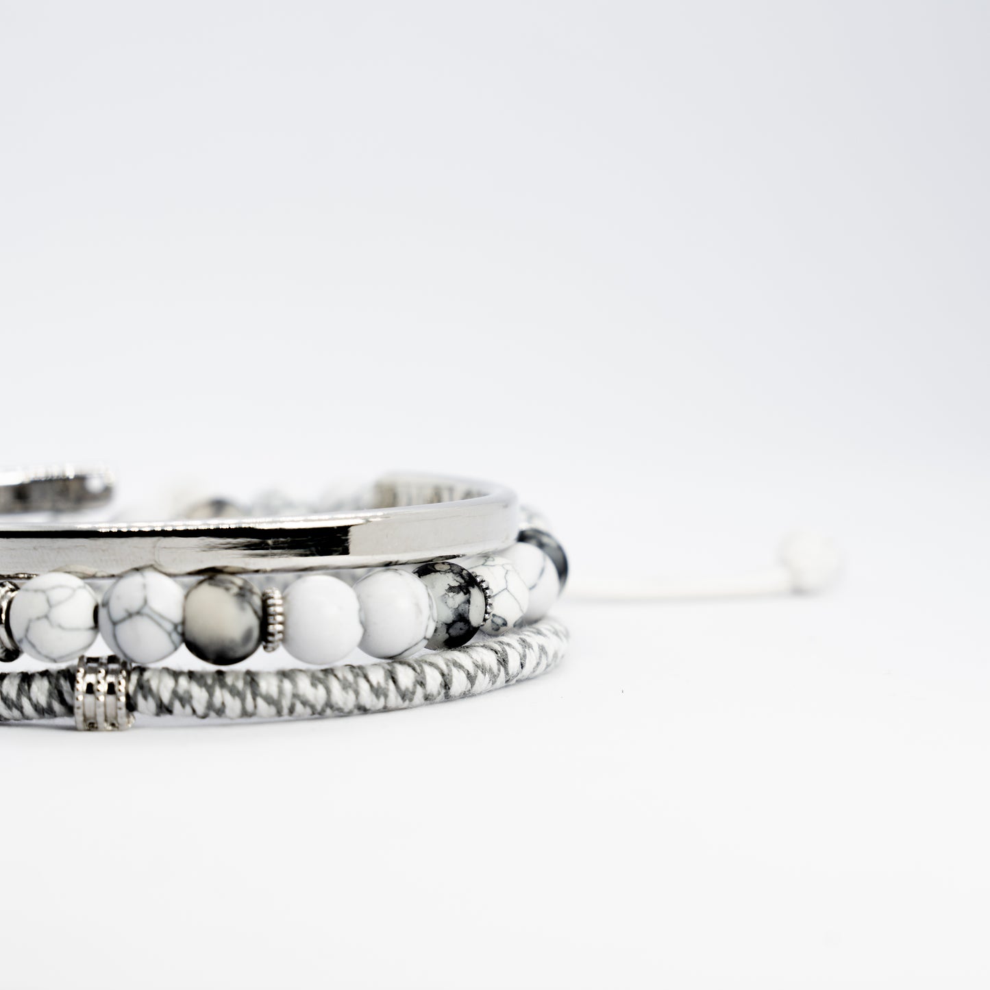Celestial Veil Bracelet Stack