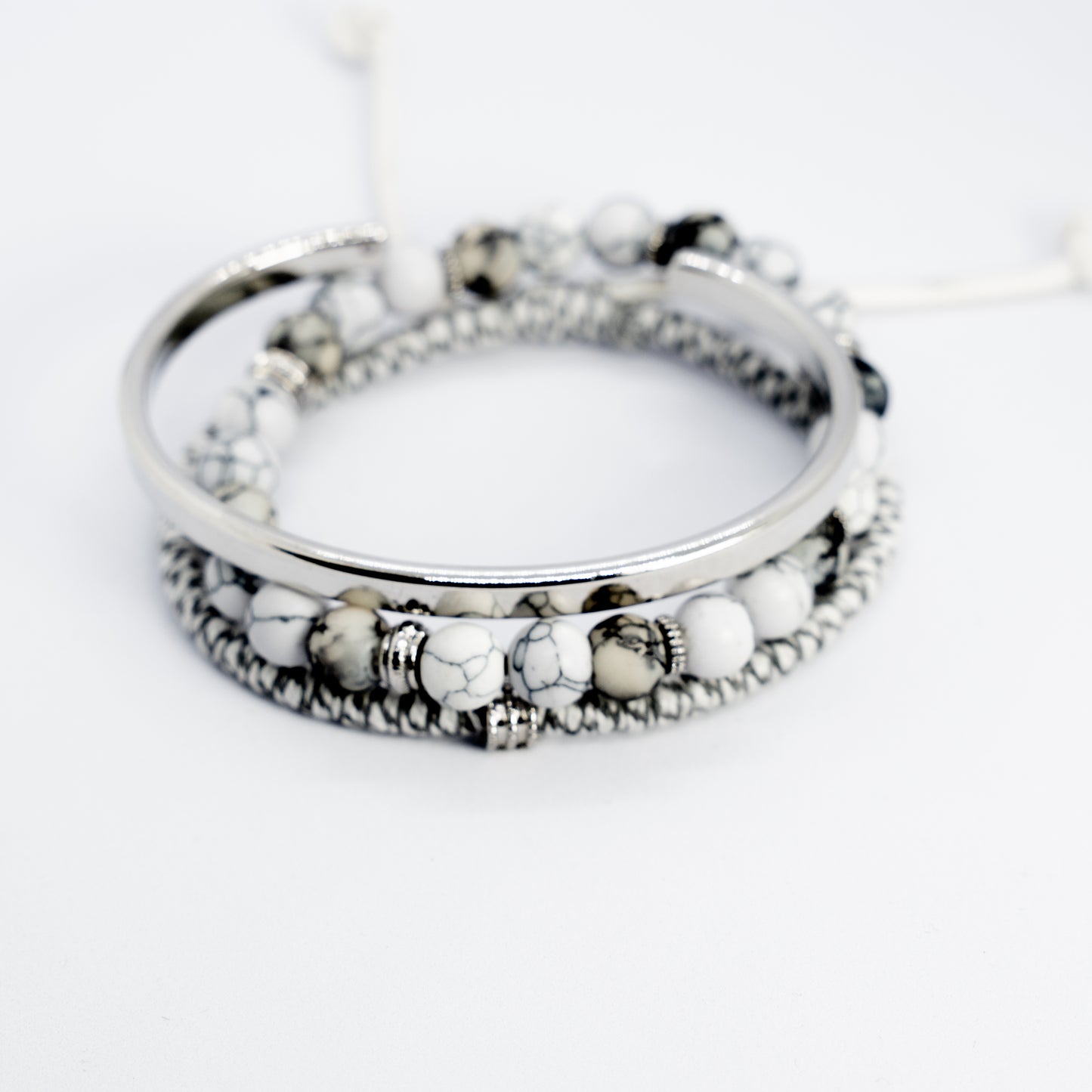 Celestial Veil Bracelet Stack