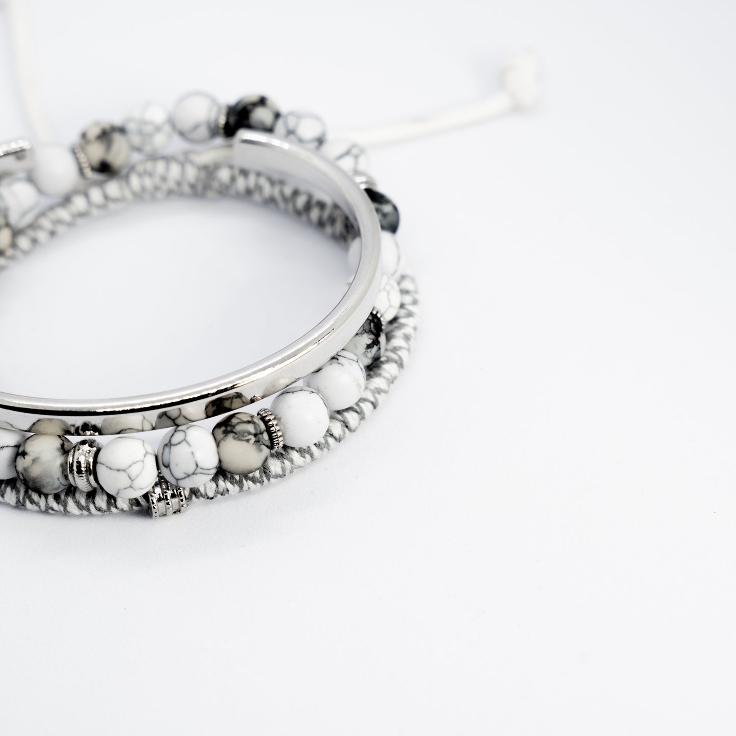 Celestial Veil Bracelet Stack