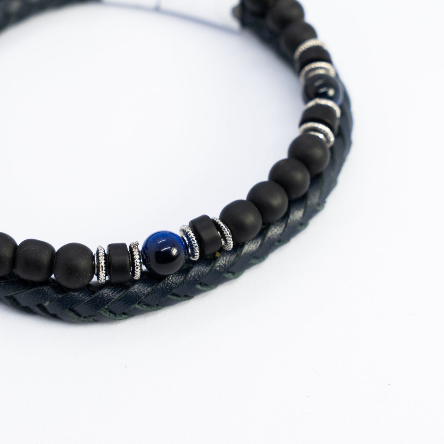 Smoke & Steel Bracelet Stack