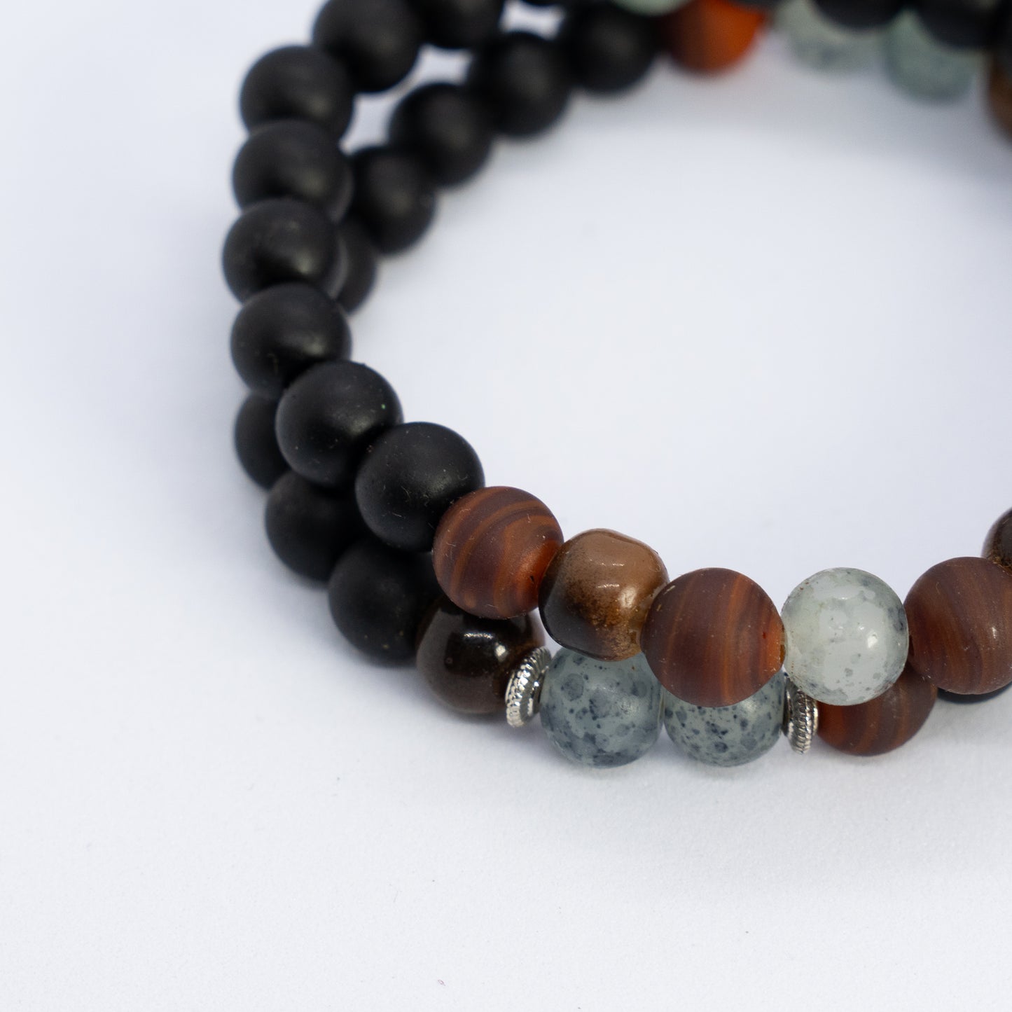 Venomous beaded Bracelet stack