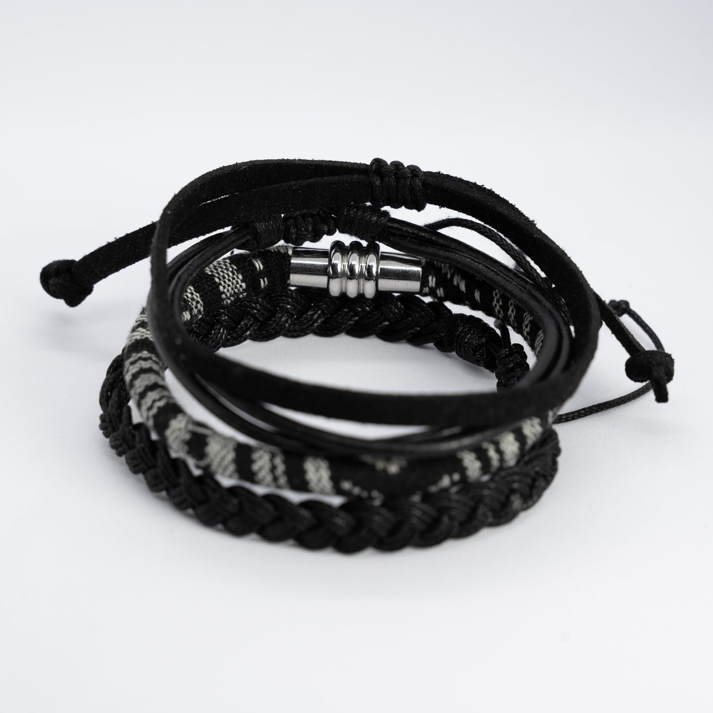 Midnight Whisper Bracelet Stack