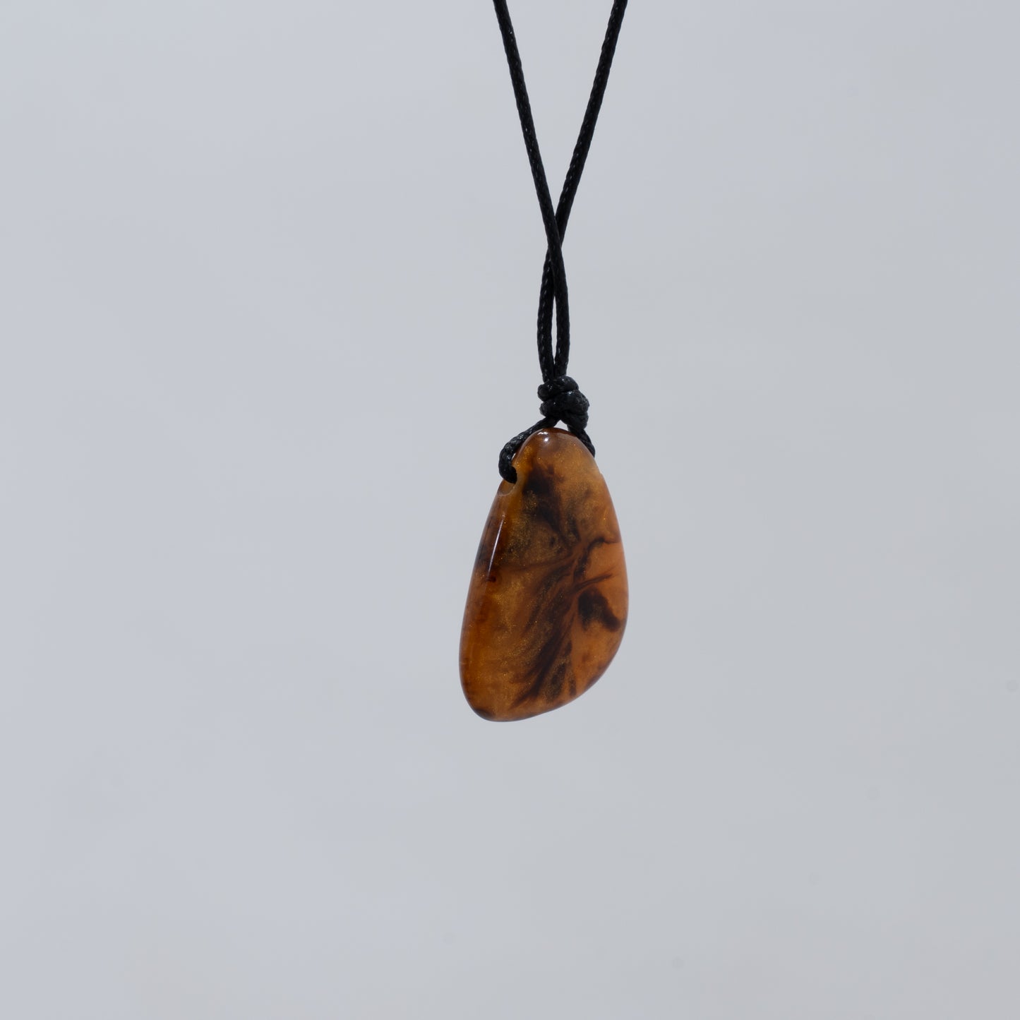 Amber Flame Necklace
