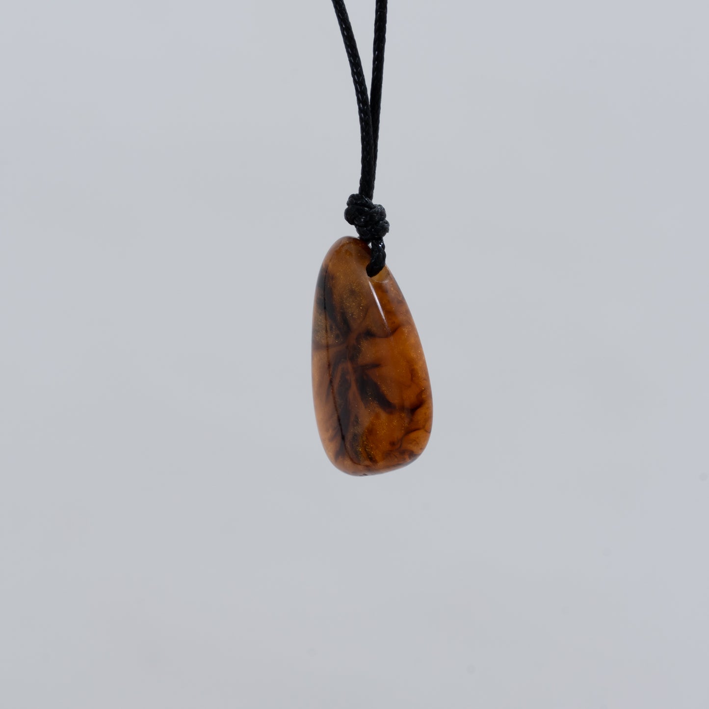 Amber Flame Necklace