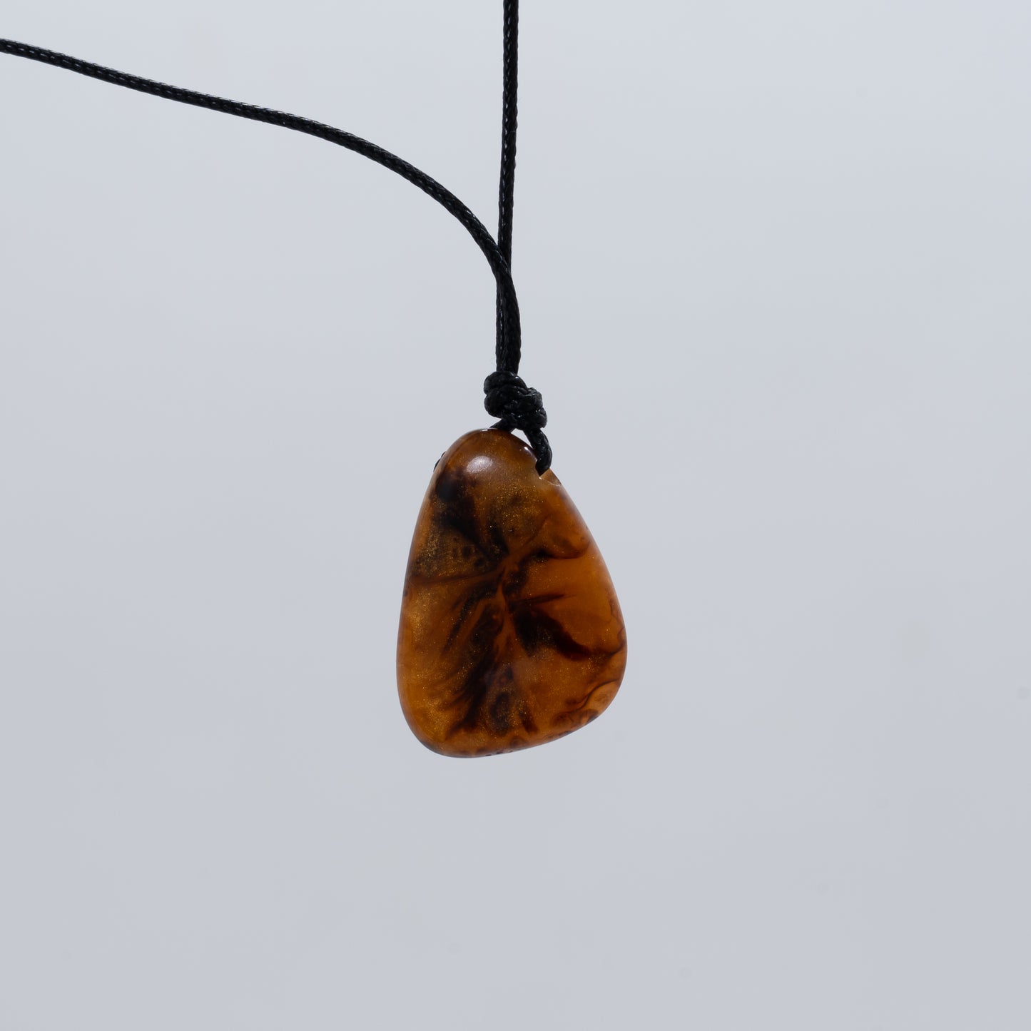 Amber Flame Necklace