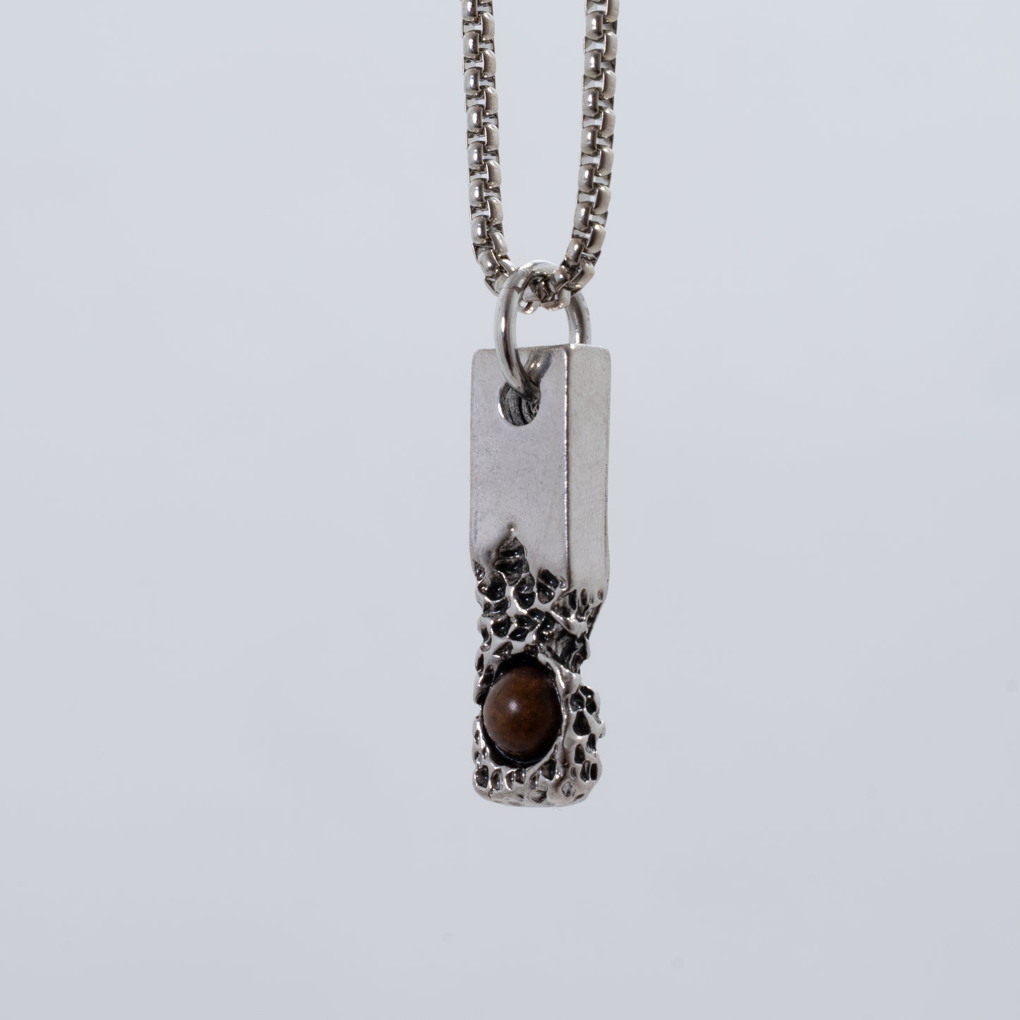 The Rough-Cut Keeper Necklace