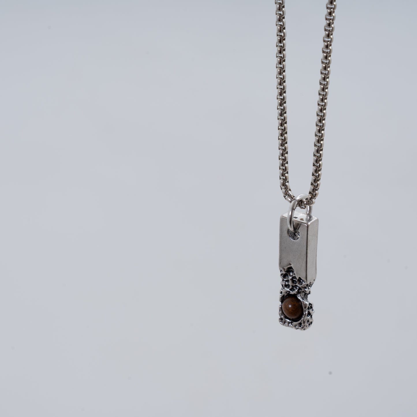 The Rough-Cut Keeper Necklace