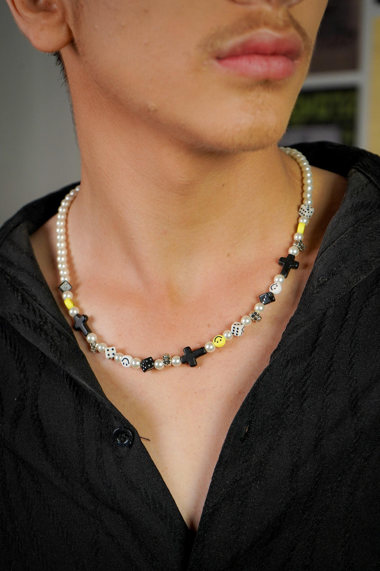 Mystical feather charm necklace