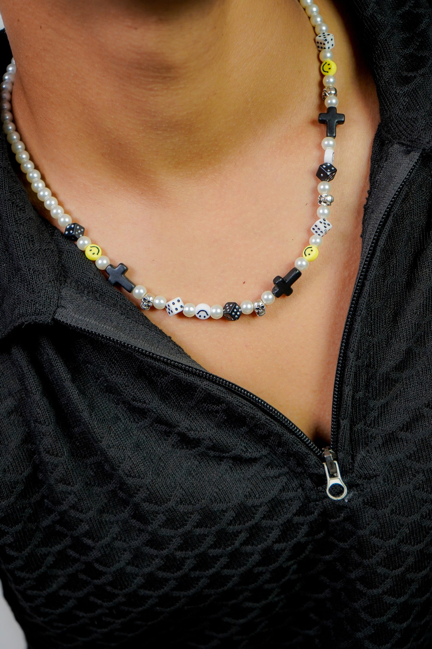 Mystical feather charm necklace