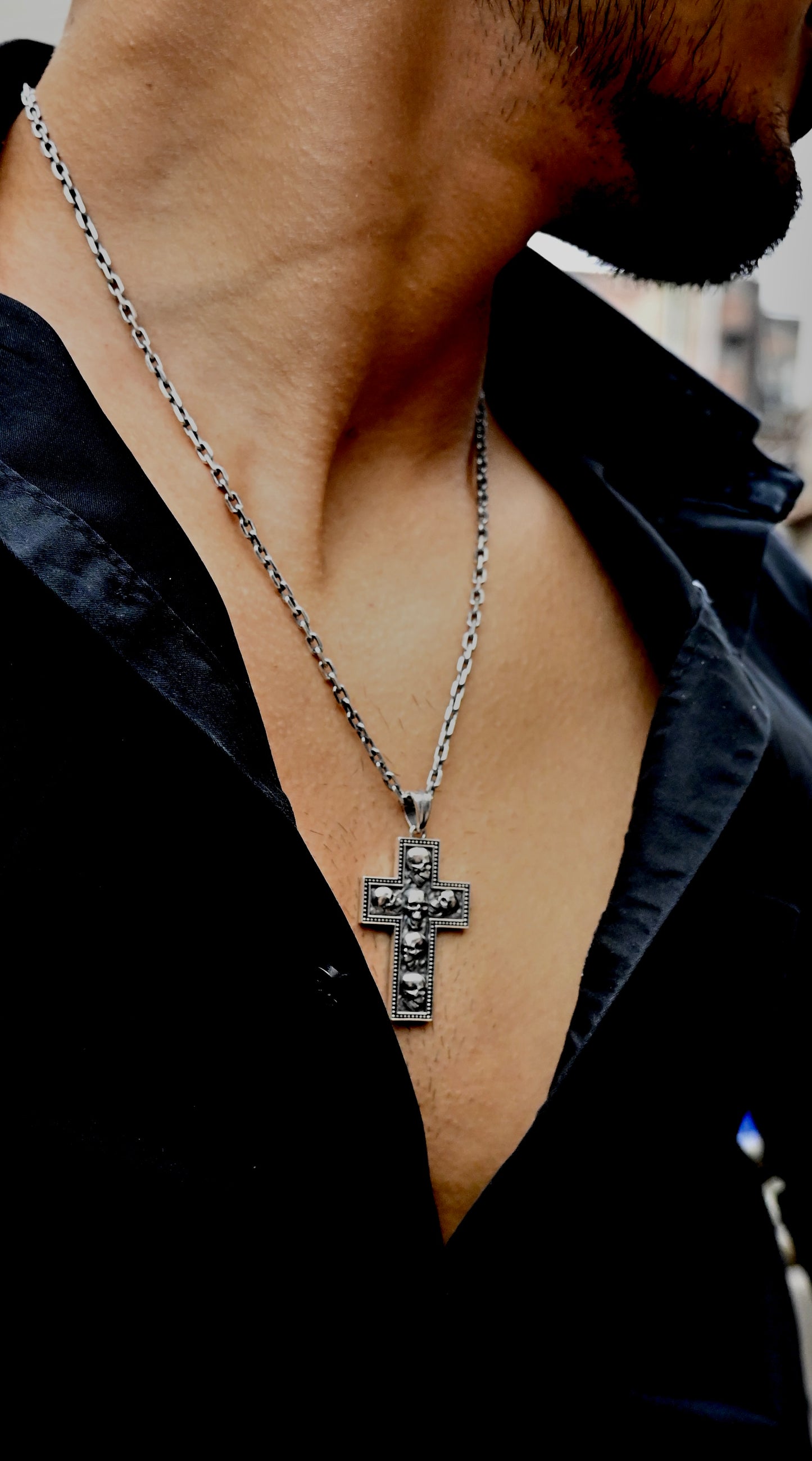 Hellman Cross Pendant (Sterling Silver)