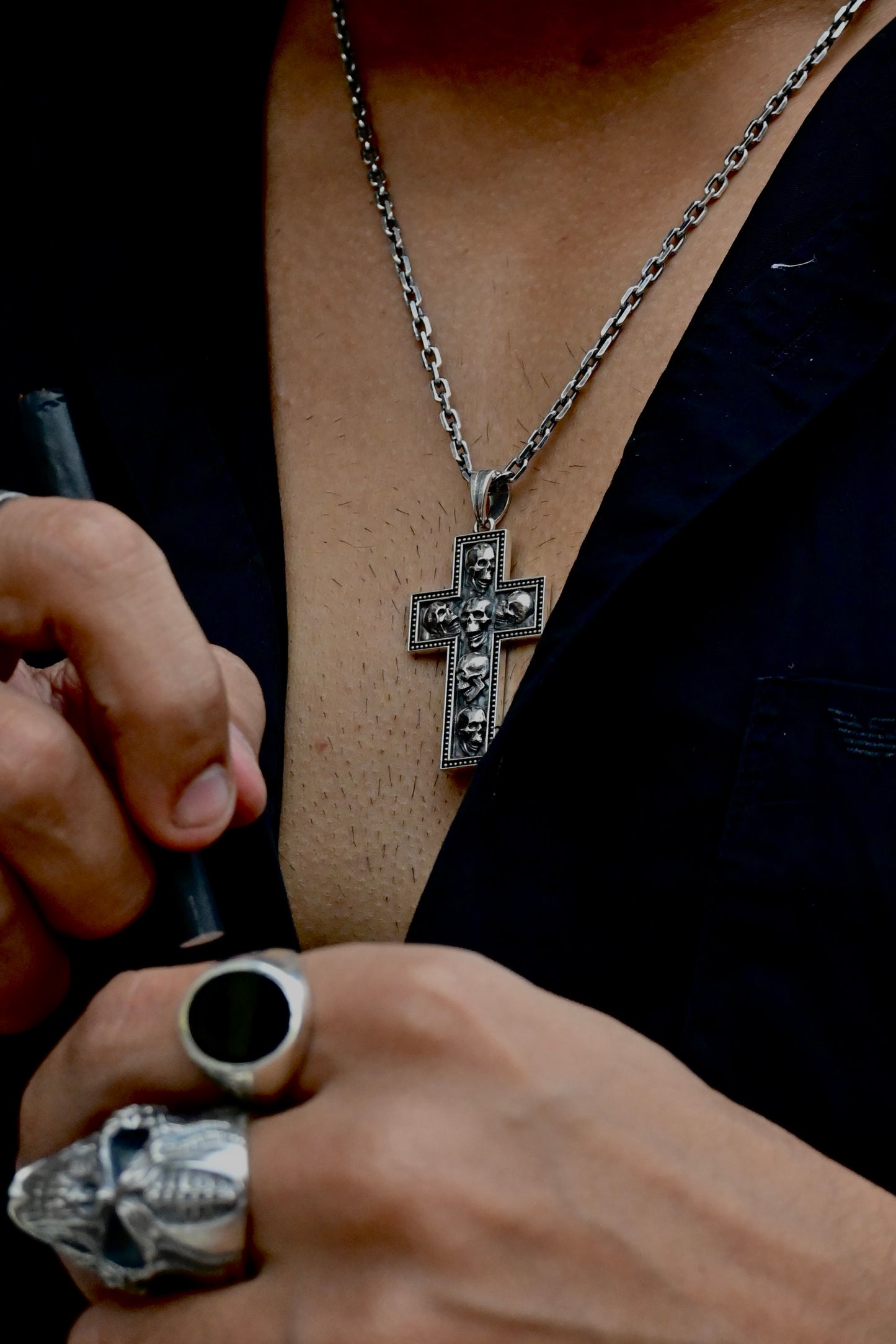 Hellman Cross Pendant (Sterling Silver)