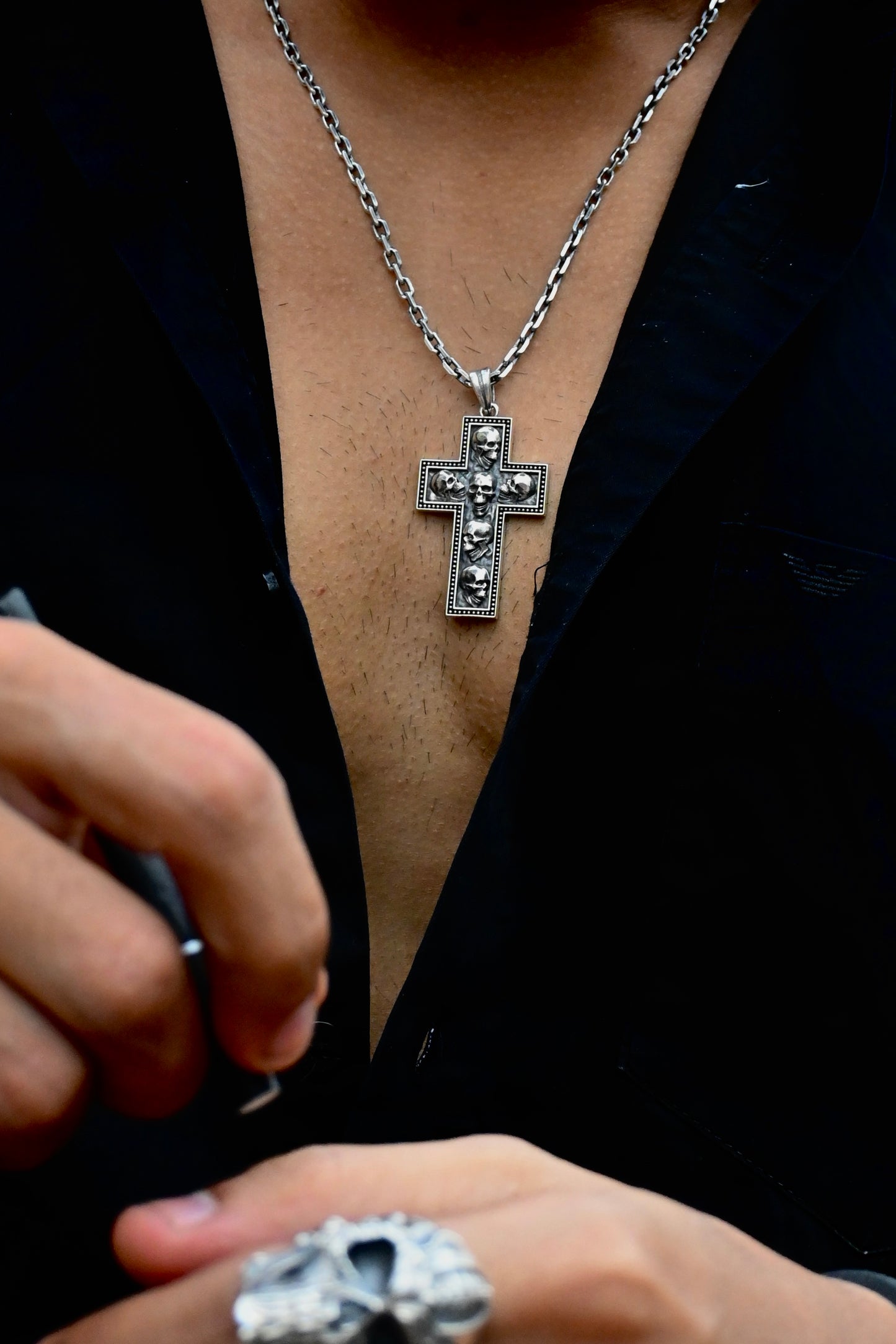 Hellman Cross Pendant (Sterling Silver)
