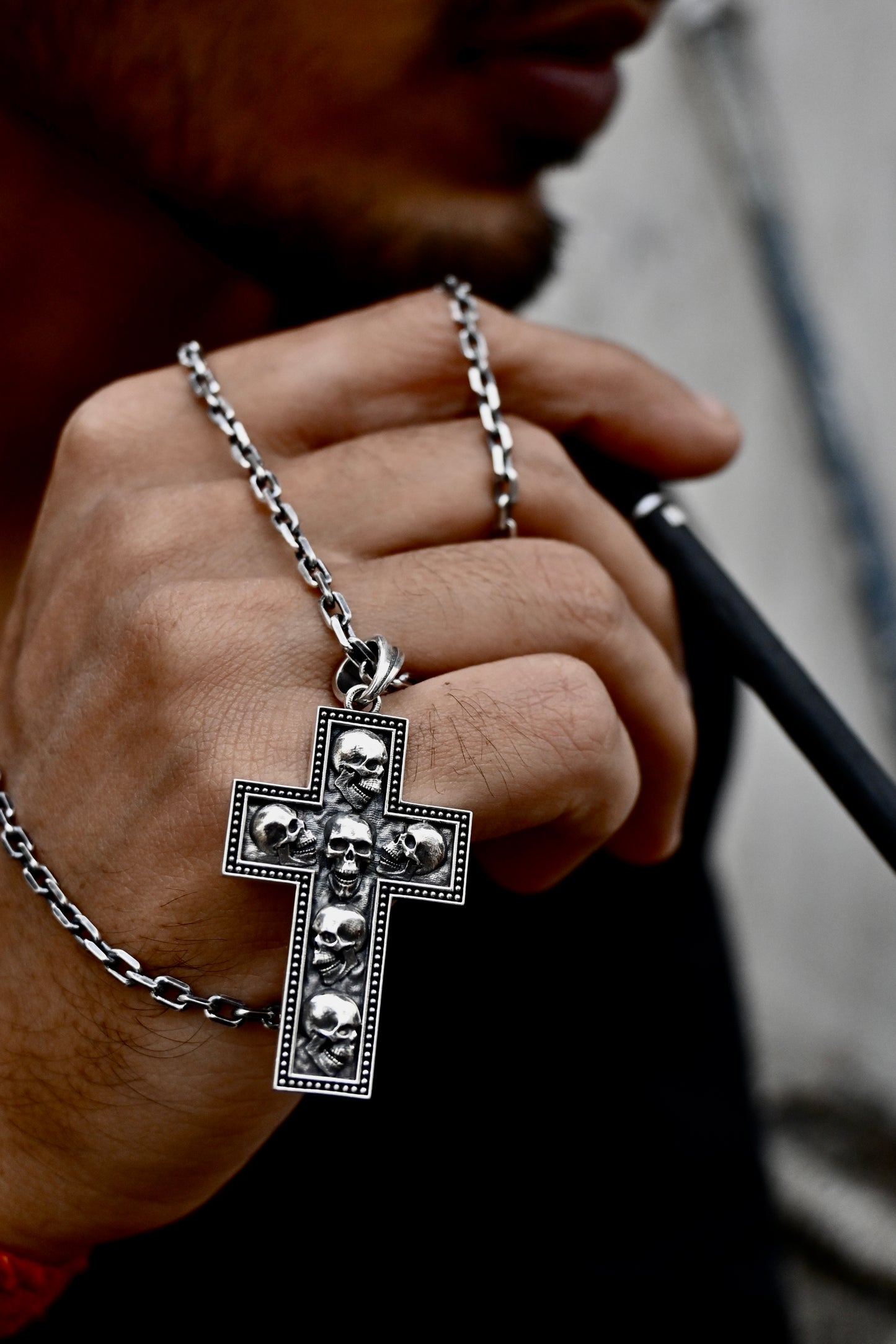 Hellman Cross Pendant (Sterling Silver)