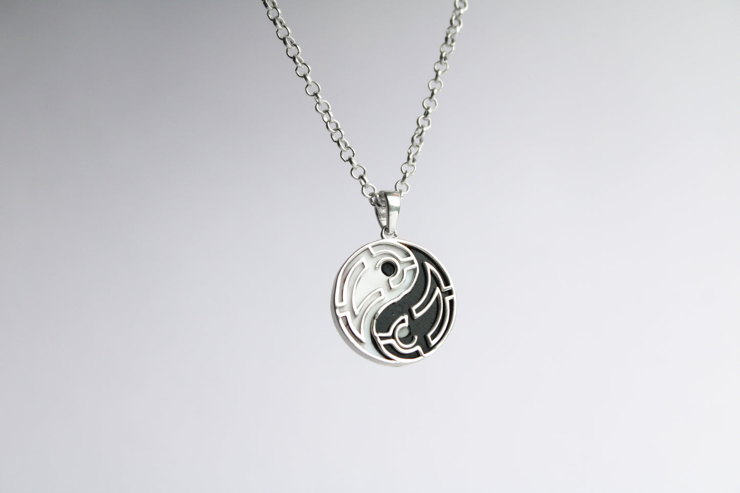 Alive Dual Pendant ( Sterling Silver )