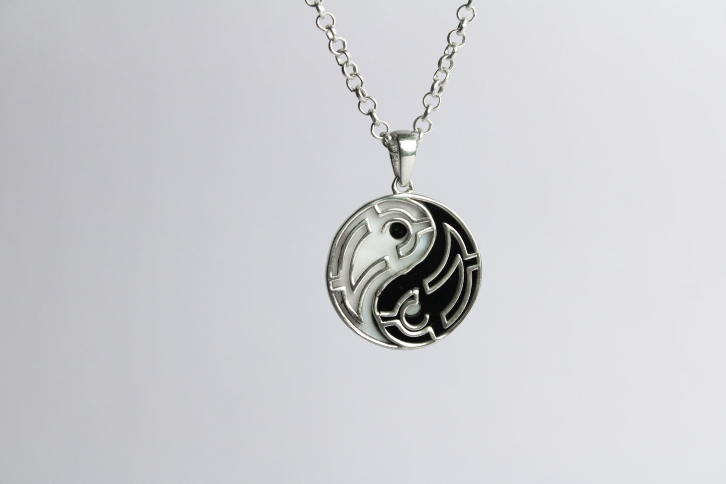 Alive Dual Pendant ( Sterling Silver )
