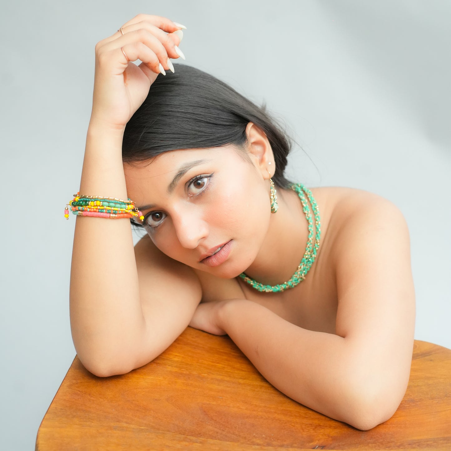 Colourful Confetti Beaded Bracelet