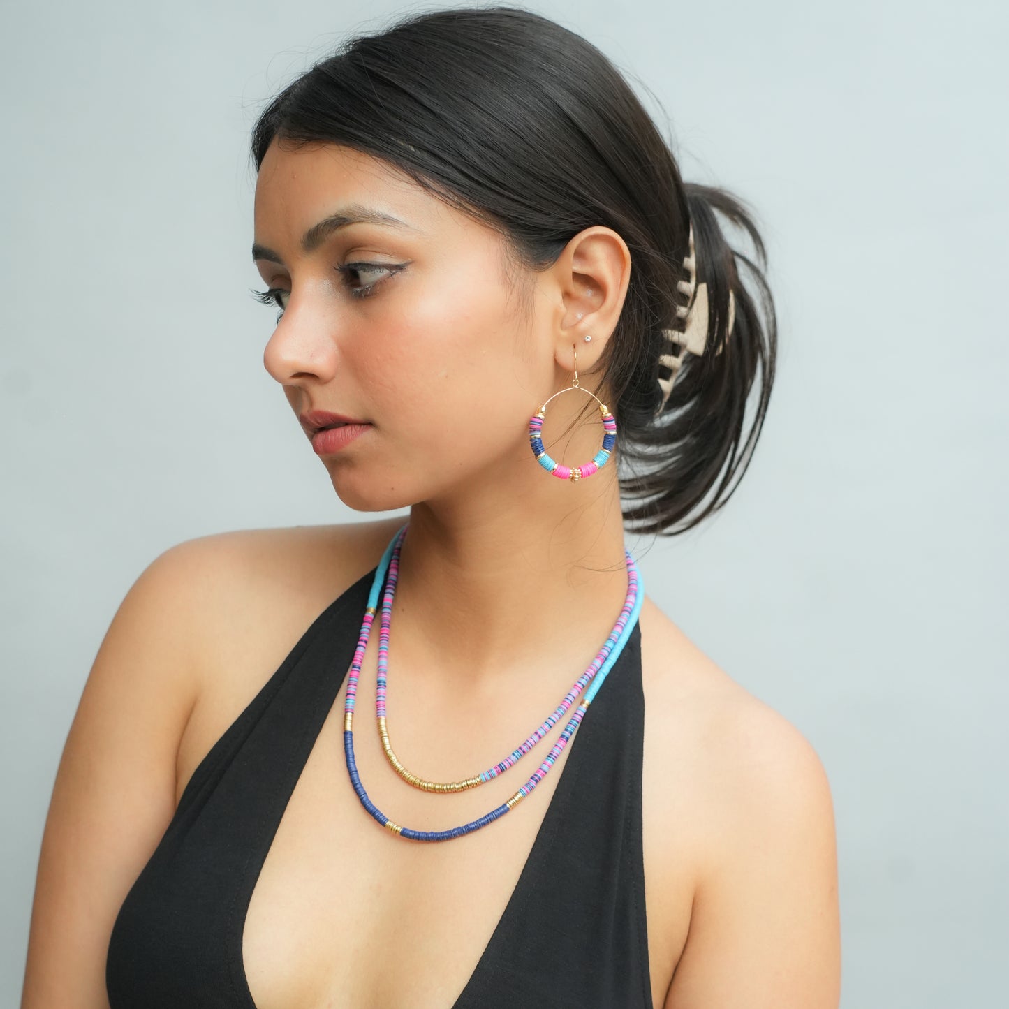 Celestial Coast Beaded Necklace