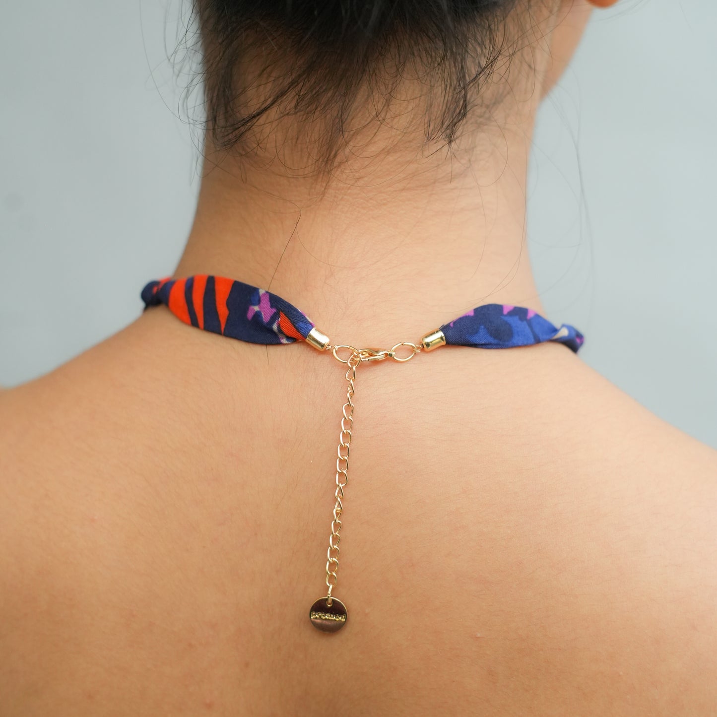 Coastal seashell charm necklace