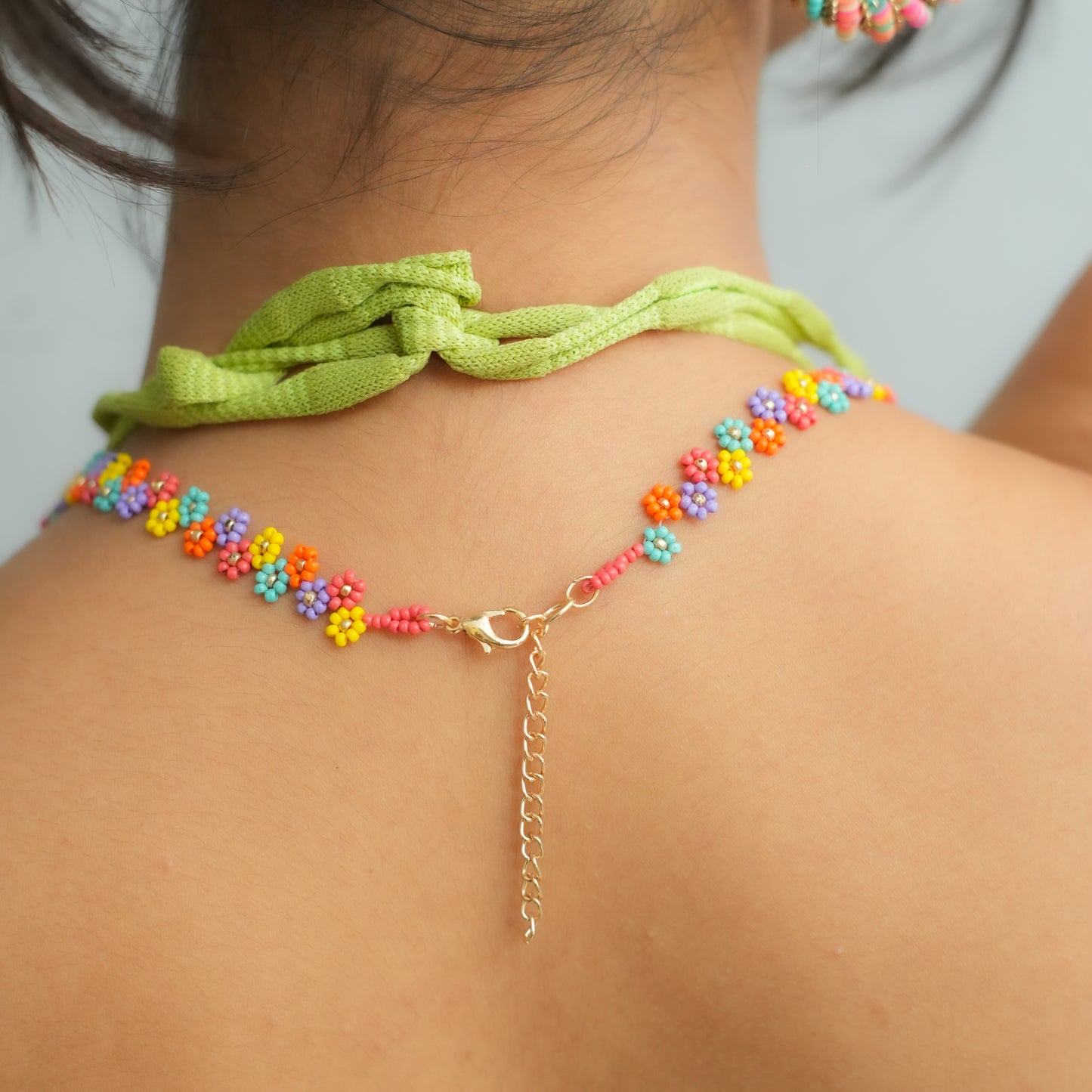 Daisy Daze beaded Necklace