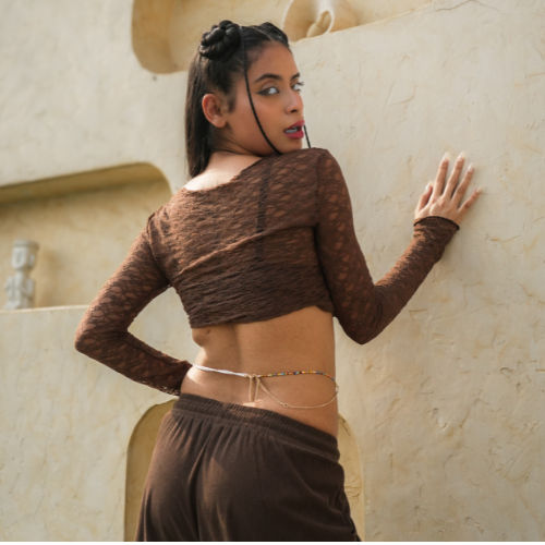 Beaded Lightning waist chain