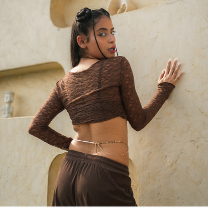 Beaded Lightning waist chain