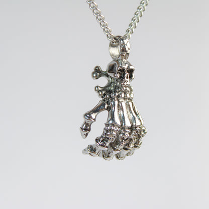 Hanging skeleton Necklace