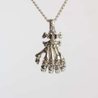 Hanging skeleton Necklace