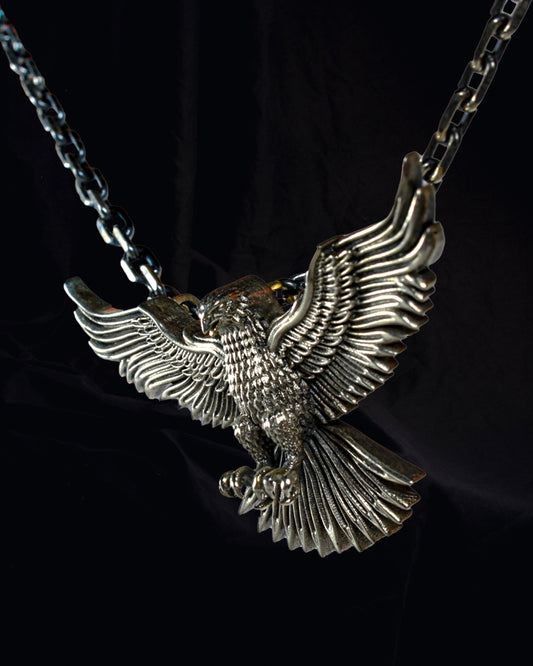 Wild Wing Pendant (Sterling Silver)