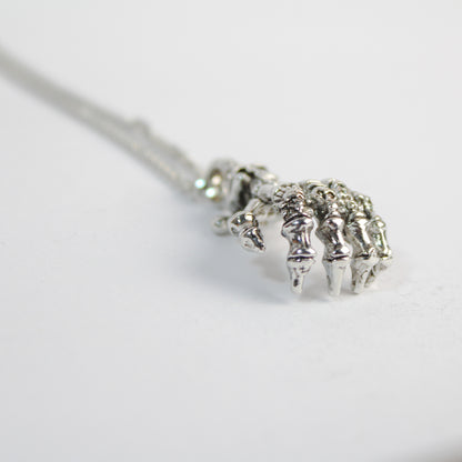 Hanging skeleton Necklace