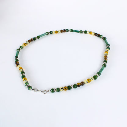 Multi Beaded Men's Necklace