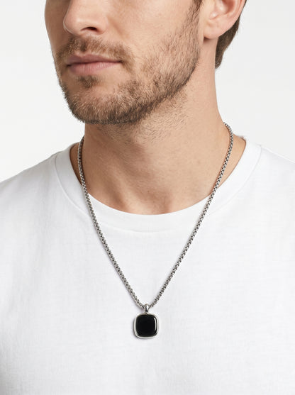 Onyx Square Pendant