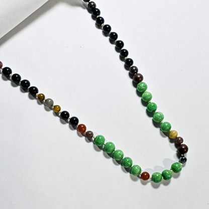 Leaflight beaded necklace