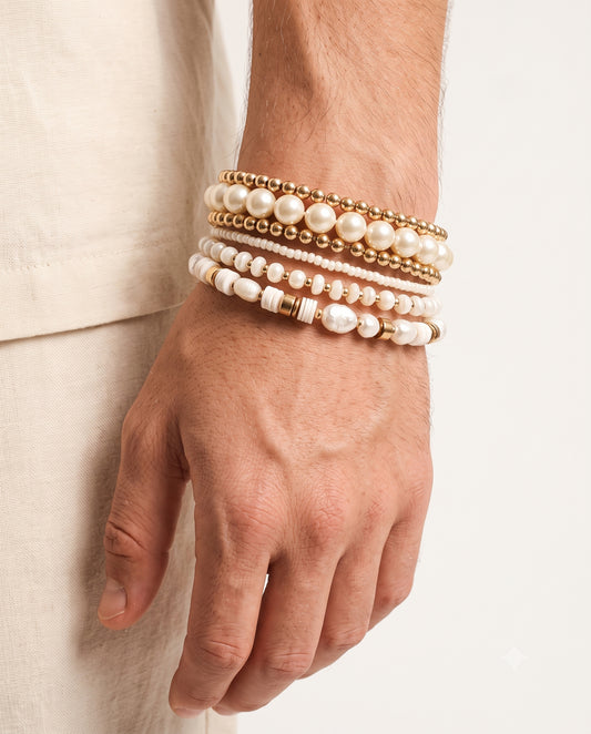 Pearl Riot Bracelet Stack
