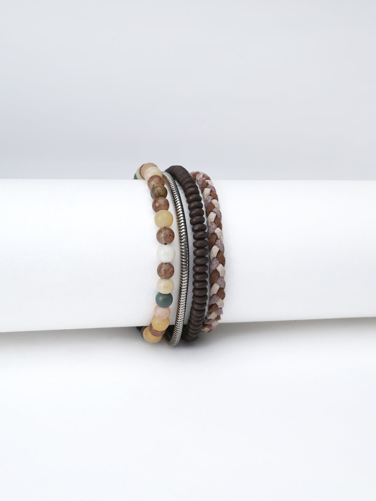 12 stone 4 layer bracelet