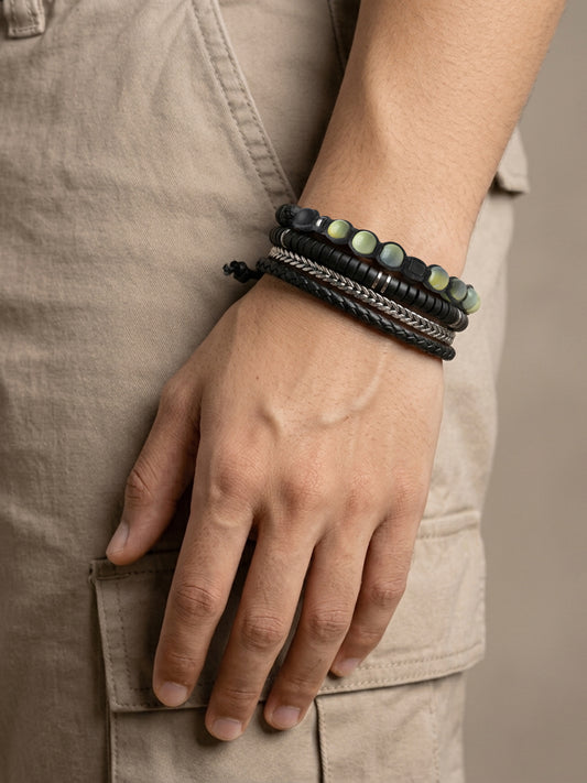 Shadow Stack Bracelet