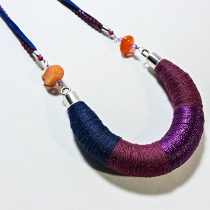Violet Drift necklace