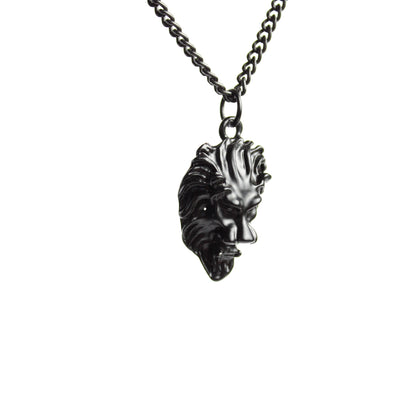 Black Lion Necklace