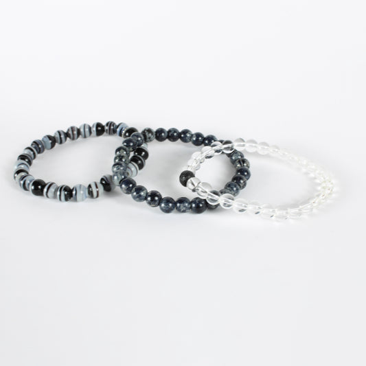 Frost Slate Bracelets | Combo of 3 Pieces