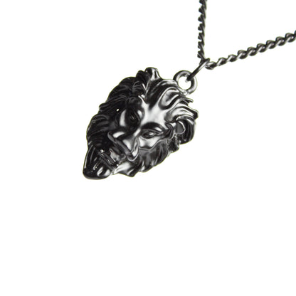 Black Lion Necklace