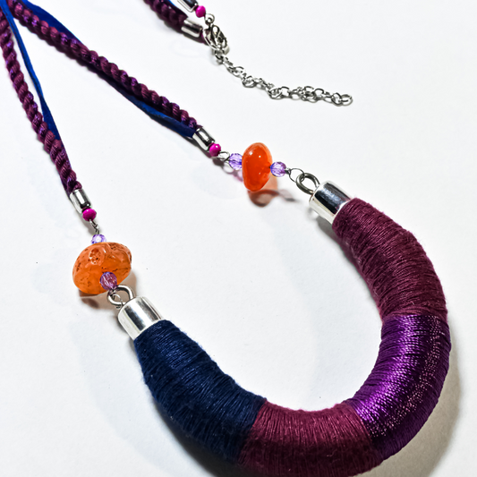 Violet Drift necklace